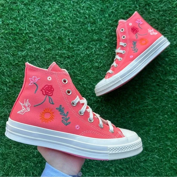 Not for sale🎁Converse Chuck 70 Hi Watermelon Slushy - Picture 2 of 11